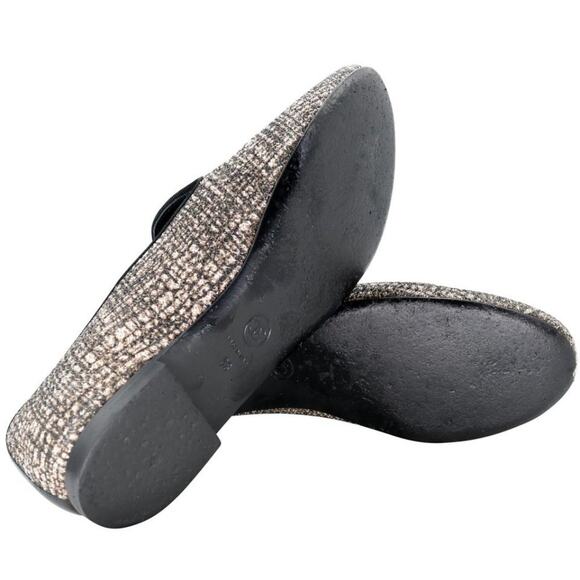 Chanel Ballet Metallic 38 Monogram Cc Casual Flats CC-S0608P-0003 - Picture 10 of 11